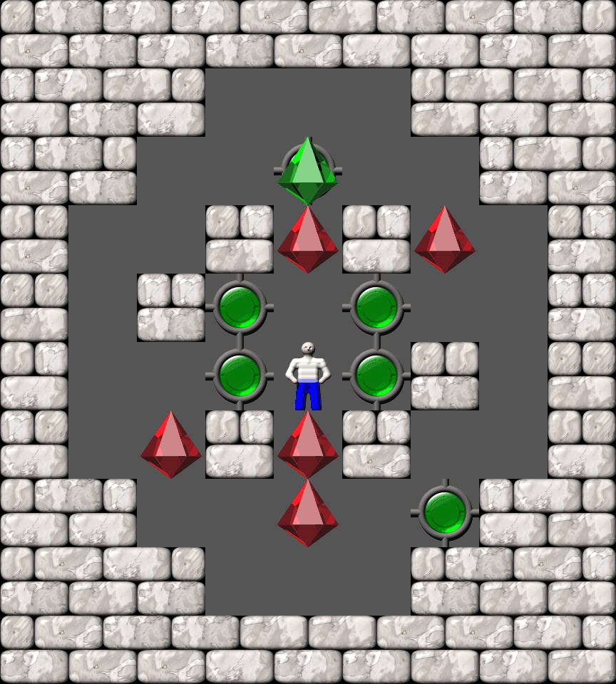 Сокобан More Bugs collections уровень 132